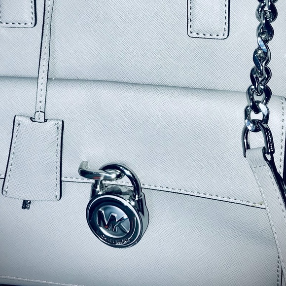 Michael Kors Hamilton Satchel Shoulder Bag Handbag Purse - Picture 11 of 16